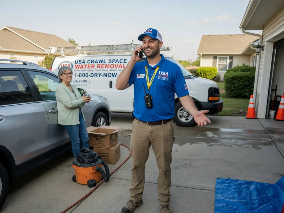 Crawl Space Water Removal South Range, MI FAQs